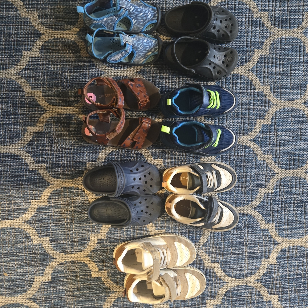 Bundle Of Boys Shoes, Sizes 9 To 11